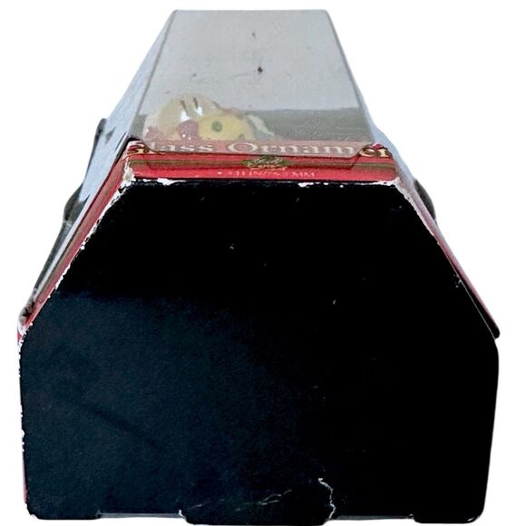 Vintage RITE AID Christmas Hand Blown Glass Polar Bear Ornament - Picture 6 of 8